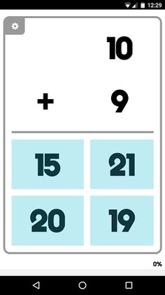 Math Facts Flash - Screenshot 1