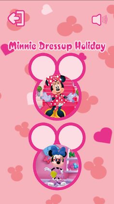 Minni Dressup Holiday - Screenshot 2