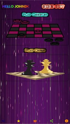 Chess and Checkers - Screenshot 1