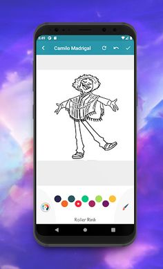 Camilo Coloring Game Encanto - Screenshot 2