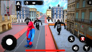 Angry Gorilla City Rampage 3D - Screenshot 2