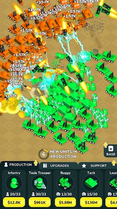 Pocket Army - Idle RTS - Screenshot 1