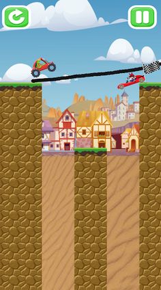 Draw Bridge: Brain Puzzle Car - Screenshot 4