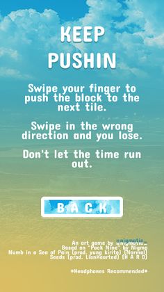 Keep Pushin - Screenshot 2