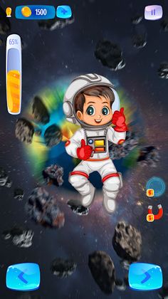 Astronaut Rocket Space Escape - Screenshot 2