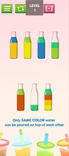 Water sort puzzle - Screenshot 1