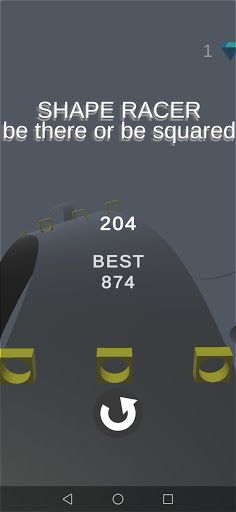 Shape Runer: be there or be sq - Screenshot 3