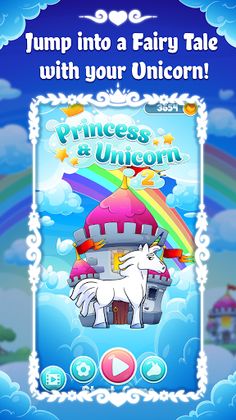 Princess And Unicorn 2 - Land - Screenshot 1