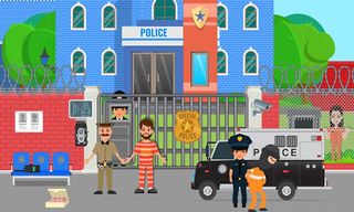 Pretend Play Police Officer - Screenshot 1