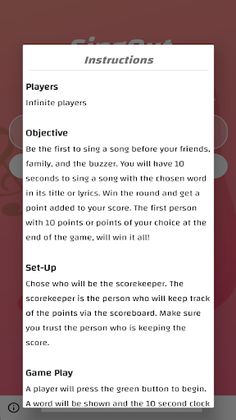 SingOut: The Song Association  - Screenshot 3