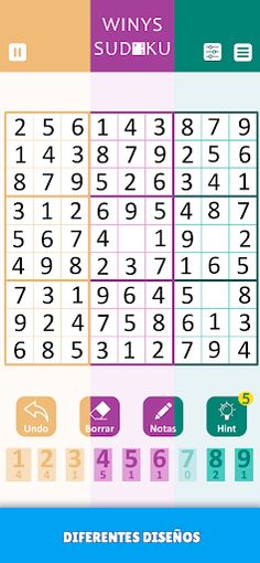 Winys Sudoku - Screenshot 2