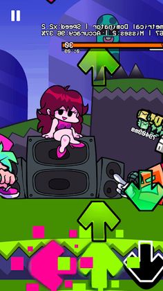 FNF Geometricky Dashin Mod V2 - Screenshot 2