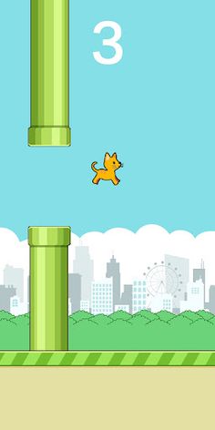 Jumping cat - Screenshot 1