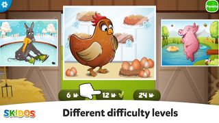 Animal puzzle games for kids - Screenshot 2