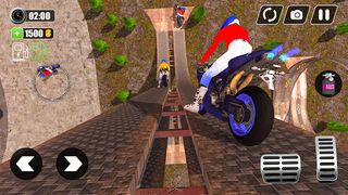 Mega Ramp Bike Racing Tracks - Screenshot 1