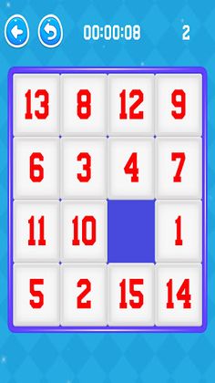 Number Slide Puzzle - Screenshot 2