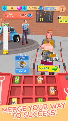 Merge Garage 3D - Screenshot 4