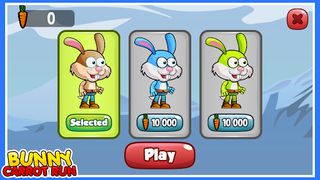 Bunny Carrot Run - Screenshot 1