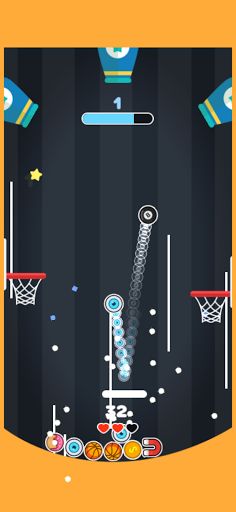 Bouncy Dunks : Fire Hoop Dunks - Screenshot 4