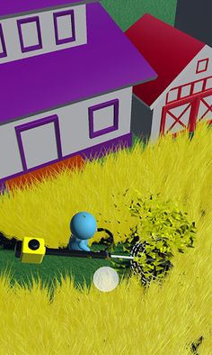 Decompression Games! Cut Grass - Screenshot 3