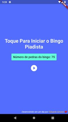 Bingo Piadista - Screenshot 1