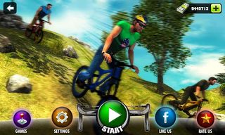 Uphill Offroad Bicycle Rider - Screenshot 1