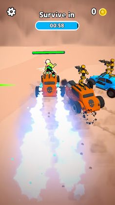 Robo Race Shoot - Screenshot 1