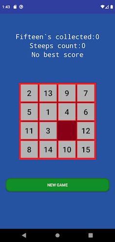 15 Puzzle Game | Fifteens - Screenshot 1