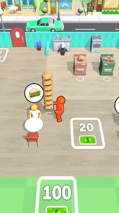 Idle Restaurant And Store Game - Screenshot 1