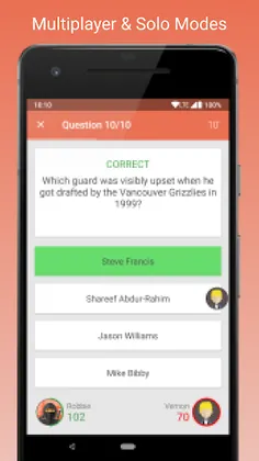 Fan Quiz for NBA - Screenshot 2