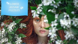 Flower jigsaw puzzles games - Screenshot 1