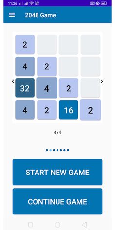 2048 Game - Screenshot 4