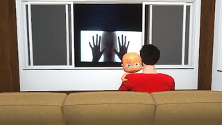 Scary Baby Evil Pink Baby Game - Screenshot 3