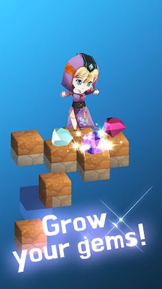 Gem Girl: Grow Gem - Screenshot 2