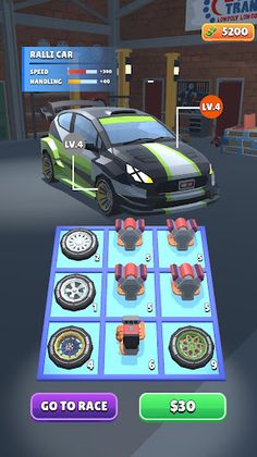 Merge Car Race - Screenshot 2