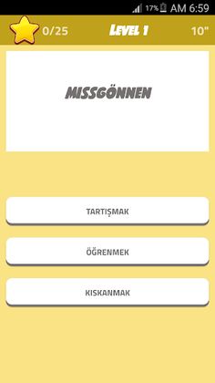 Almanca Fiil Ezberle - Screenshot 3