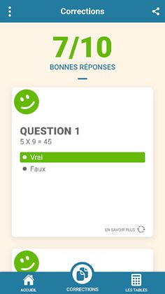 Speez - Les tables - Screenshot 3