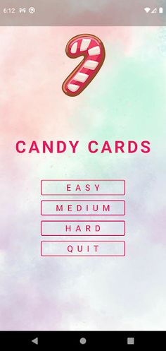 Candy Cards - Screenshot 1