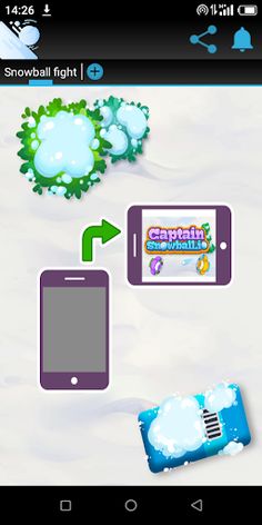 Snowball fight - Screenshot 1