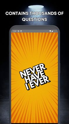 Never Have I Ever - Fun Game - Screenshot 1