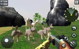 Rabbit Game Sniper Shooting - Screenshot 2