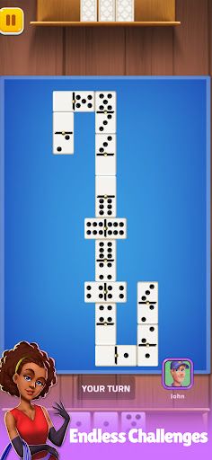 Dominoes Infinite Challenge - Screenshot 1