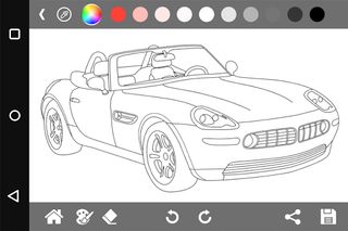 German Car Coloring Books - Screenshot 1