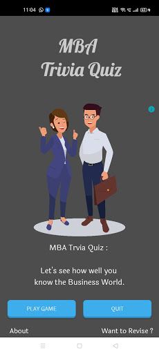 MBA Trivia Quiz - Screenshot 1