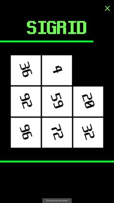 Sigrid : Number Puzzle - Screenshot 3