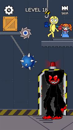 Grabpack Blue Monster Playtime - Screenshot 2