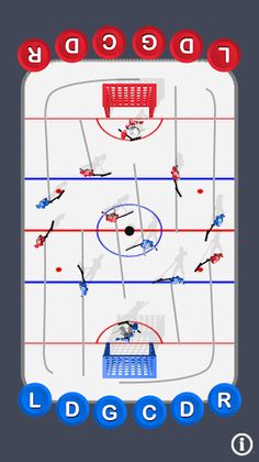Table Hockey Challenge - Screenshot 2