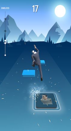 Toilet Tiles Hop Game - Screenshot 4