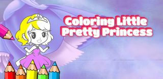 coloring little princess - Screenshot 1