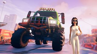 Monster Truck Stunt Game - Screenshot 1